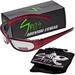 Chicopee Foam Padded Sunglasses (Frame Color: Crystal Red Lens Color: Photochromic Clear/Smoke)