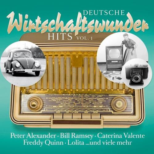 Deutsche Wirtschaftswunder Hits Vol.1 (Vinyl, 2021) - C. Alexander,P.-Ramsey,B.-Valente