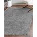 Davos Collection Area Rug - Solid (7 10 X 10 Rectangle Sterling)