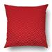 WOPOP Crimson Red Ombre Chevron Gradient Fade Textures Dip Dye Pillowcase Throw Pillow Cover Case 16x16 inches