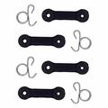 160793 Set of 4 Tractor Bagger Riding Mower Latch Straps For Craftsman & Others