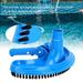 Half Moon Pool Vacuum Head Curved Vaccum Head Pool Vacuum Head Half Moon Flexible Swimming Pool Curved Suction Head Cleaning Accessory