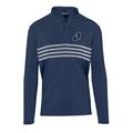 Men's Levelwear Navy Los Angeles Dodgers City Connect Asher Insignia Core Quarter-Zip Pullover Top