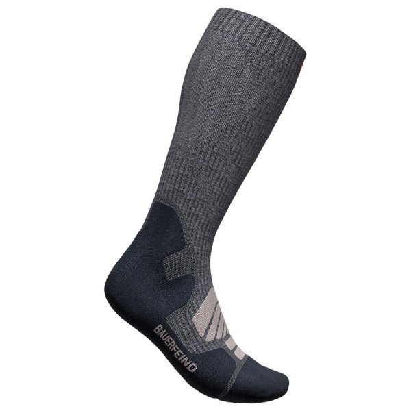 Bauerfeind Sports - Outdoor Merino Compression Socks - Kompressionssocken 38-41 - M: 36-41 cm | EU 38-41 grau