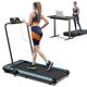 Folding Treadmill for Home, Under Desk Treadmill Walking Machine with Powerful Motor/Widened Shock Absorption Running Belt/App Control, Foldable Running Exercise Machine, Adjustable Speeds 1-12km/h