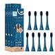 happybrush® Sustainable Replacement Toothbrush Heads for Electric Sonic Toothbrush Eco VIBE 3 Ocean Pack of 3