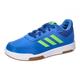 adidas Tensaur Sport Training Lace Sneaker, Bright Royal/Lucid Lime/Team Royal Blue, 4 UK Child