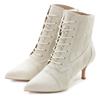 Schnürstiefelette LASCANA, Damen, Gr. 42, beige, Obermaterial: 100% Textilmaterial. Futter: 100% Lederimitat. Decksohle: 100% Lederimitat. Laufsohle: 100% Synthetik, unifarben, modisch, Schuhe, in sexy Spitzen Optik, Stiefel