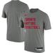 Men's Nike Heather Gray Toronto Raptors 2023/24 Sideline Legend Performance Practice T-Shirt