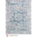 White Rectangle 2' x 3' Area Rug - The Met x Exquisite Rugs Legacy Blue/Ivory Area Rug Viscose | Wayfair 5663-2'X3'