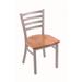 Holland Bar Stool Jackie Side Chair Metal in Gray | Wayfair 40018ANMedOak