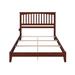 Wildon Home® Northlakes Solid Wood Panel Bed Wood in Brown | 50 H x 80.75 W x 82.75 D in | Wayfair 5700EEAC3F6549B2B29FFF3ABD5CAF80