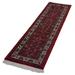 Red 81 x 22 x 0.25 in Area Rug - Isabelline Oriental Handmade Runner 1'10" x 6'9" /Wool Area Rug in Ivory /Wool | 81 H x 22 W x 0.25 D in | Wayfair