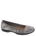 Clarks Meadow Opal - Womens 7 Pewter Slip On Medium