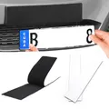 2Pcs/Set High-quality Weather-proof License Plate Holder Black Adhesive Number Plate Holder