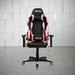 Ergonomic Adjustable Swivel Computer Racing Chair with Headrest