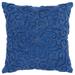 Rizzy Home Channel Embroidered Textured Throw Pillow