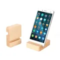 Simple Universal Portable Solid Wood Cell Phone Racks Desk Stand Holder for Mobile Phone Tablet PC