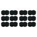 PrinterDash Compatible Replacement for Canon CP-1000/CP-1200/CP-2000/MP-11/MP-1211/MP-25D Series Black Printer Ribbons (12/PK) (4202A002B_12PK)