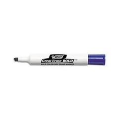 BIC DEC11-BE: Great Erase Bold Dry Erase Marker