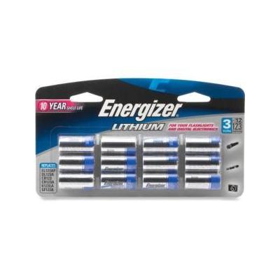 Energizer 123 Lithium Batteries - Package of 12