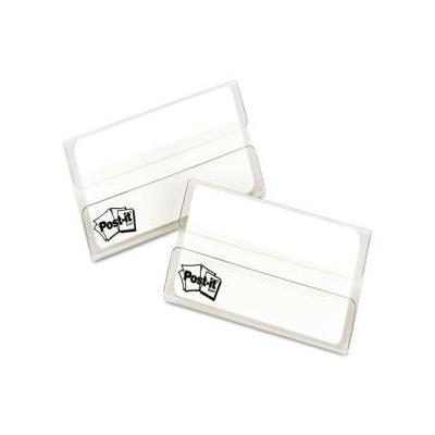 3M  MMM686F50WH Durable File Tabs, 2" x 1-1/2", White, 50 Per Pack