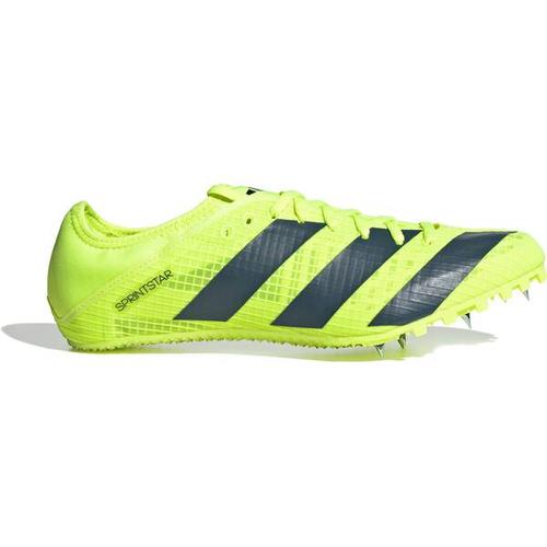 ADIDAS Herren Leichtathletikschuhe Sprintstar Spike-, Größe 42 ⅔ in Grün