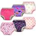 BIG ELEPHANT Toddler Girls Potty Training Pants Cotton Absorbent Training Underwear 3T