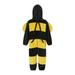 Eyicmarn Cute Halloween Bee Costume for Baby Girls Boys Long Sleeve Rompers Jumpsuits with Wing Role Play Costumes for Toddler