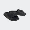 Badesandale ADIDAS SPORTSWEAR "AQUA ADILETTE", Gr. 48,5, schwarz (core schwarz, core schwarz, core schwarz), Synthetik, sportlich, Schuhe