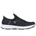 Skechers Men's Slip-ins: GO GOLF Elite 5 - Slip 'In Shoes | Size 9.5 Extra Wide | Black/White | Synthetic | Arch Fit