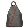 FELIPA Women's Handtasche Backpack, Grau Braun