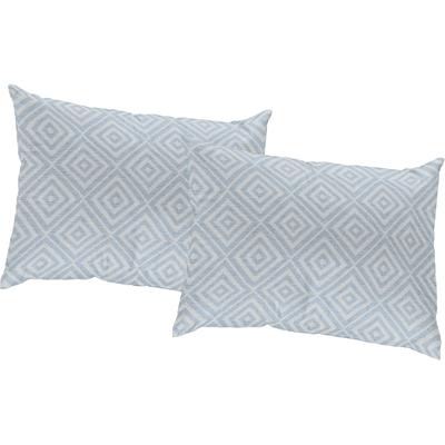 Kissenhülle WIRTH "Telfort" Gr. 3, blau, B:40cm L:60cm, Polyester, Obermaterial: 100% Polyester, Kissenbezüge Image