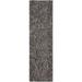 Brown 240 x 30 x 0.47 in Indoor Area Rug - Latitude Run® Dalmacio Tufted Black Area Rug Viscose/Wool | 240 H x 30 W x 0.47 D in | Wayfair