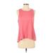 Adidas Active Tank Top: Pink Activewear - Women's Size Medium