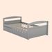 Winston Porter Candiece Daybed Performance Fabric/Upholstered in Gray | 25 H x 40 W x 80 D in | Wayfair FCC2DB08EFF34DC7AE50AE63F5C8A7D6