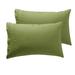 Ebern Designs Samyo Soft 1800 Series Brushed Envelope Closure Pillow Cases Microfiber/Polyester in Green | King | Wayfair