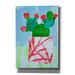 Bungalow Rose Bay Isle Home™ 'Tropical Cactus Still Life I' By Shelley Hampe Canvas in Green | 26 H x 18 W x 0.75 D in | Wayfair