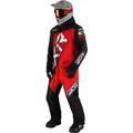 FXR CX Lite 2023 One Piece Snowmobile Suit, black-white-red, Size L