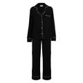 Women's Black Shay Pajama Set Long M/L Sans Faff