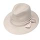 Women's White Ivory Felt Fedora Hat XXL Justine Hats