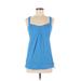 Lululemon Athletica Active Tank Top: Blue Activewear - Women's Size 6