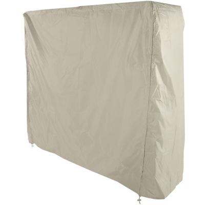 Ej.Life Tischtennistisch-Staubschutz, Wasserdicht, Silberbeschichteter Polyester-TAFT, Beige Image