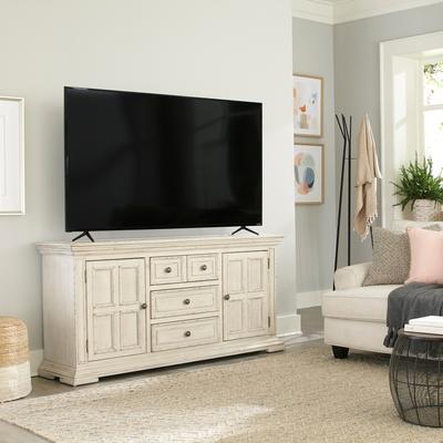 Big Valley Distressed 66 Inch TV Console