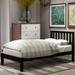 Wood Platform Bed with Headboard/Wood Slat Support,Twin