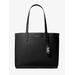 Michael Kors Eliza Extra-Large Pebbled Leather Reversible Tote Bag Black One Size