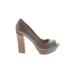 Kenneth Cole New York Heels: Brown Shoes - Women's Size 9 1/2