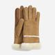 UGG® Seamed Tech Glove for Women in Brown, Size Medium, Shearling