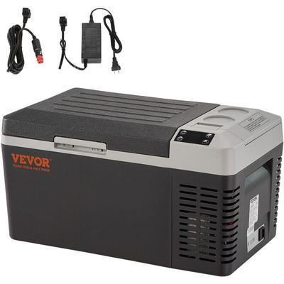 VEVOR 20 L Kühlbox 12 / 24 V Tragbarer Kühlschrank, Elektrische Gefrierbox Klein Gefrierschrank -20