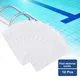 Filet filtrant pour piscines 5/10/15/20 pièces sacs en mailles pour écumoire de cuir chevelu